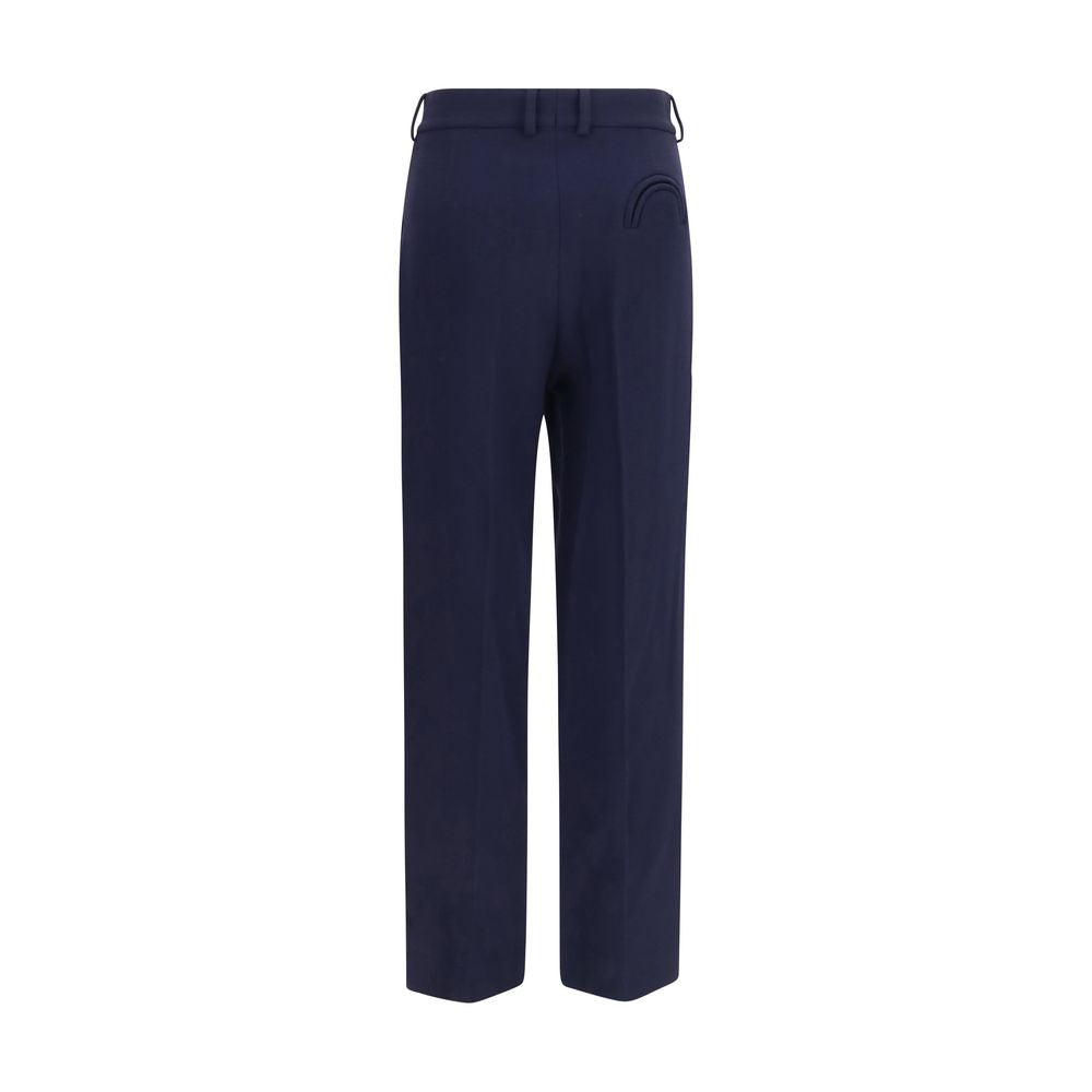 Blazé Milano Blue Wool Oves Aries Pants Blazé Milano
