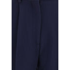 Blazé Milano Blue Wool Oves Aries Pants Blazé Milano