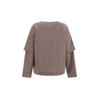 Darkpark Brown Wool Oves Aries Sweatshirt