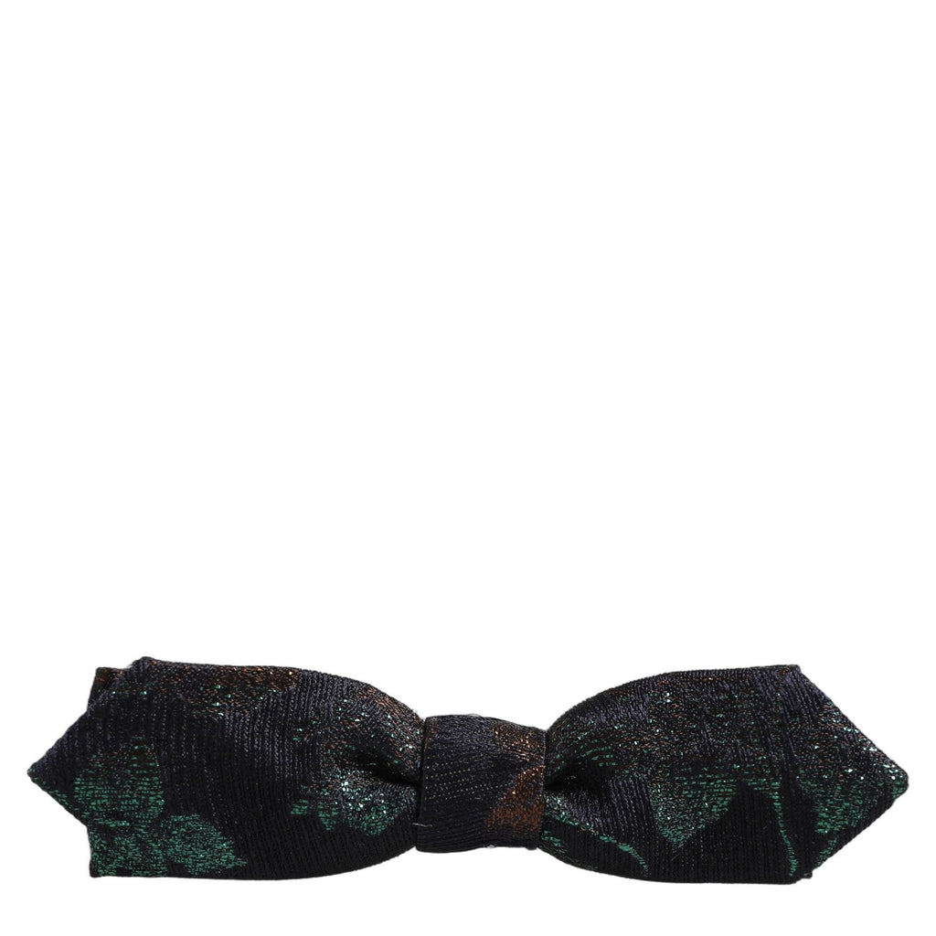 Dolce & Gabbana Men Multicolor 100% Silk Adjustable Neck Papillon Bow Tie