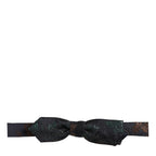 Dolce & Gabbana Men Multicolor 100% Silk Adjustable Neck Papillon Bow Tie
