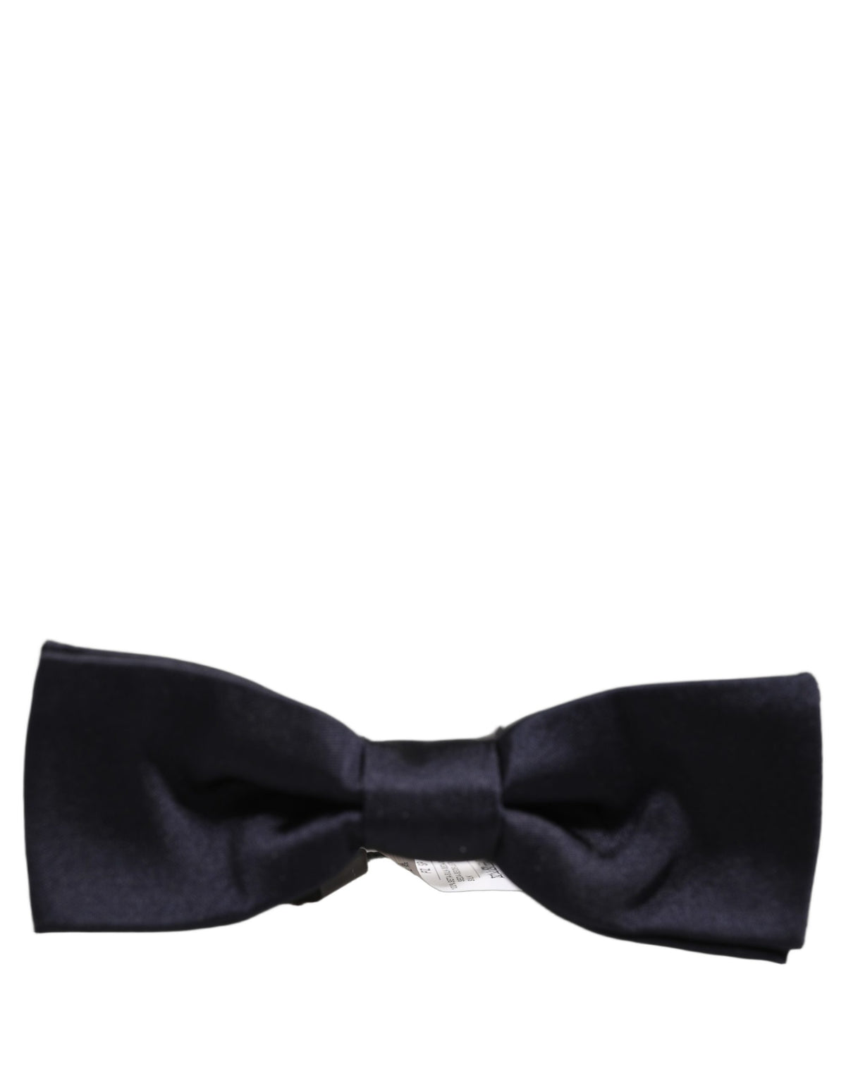 Dolce & Gabbana Men Dark Blue 100% Silk Adjustable Neck Papillon Bow Tie
