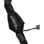 Dolce & Gabbana Men Black 100% Silk Adjustable Neck Papillon Bow Tie