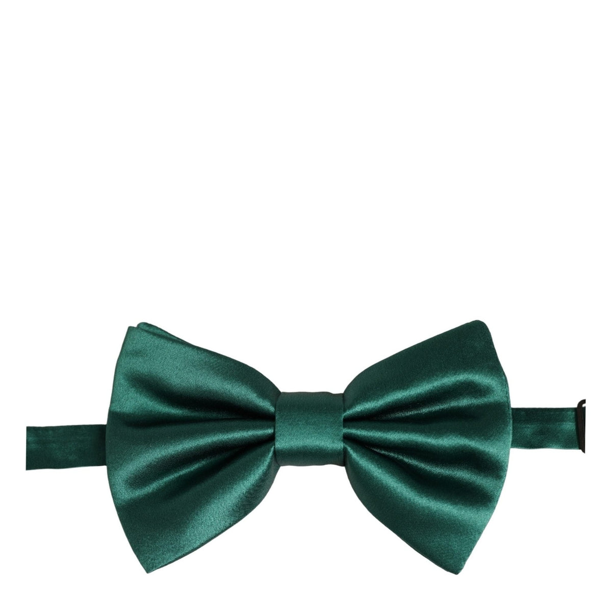 Dolce & Gabbana Men Green 100% Silk Adjustable Neck Papillon Bow Tie