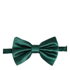 Dolce & Gabbana Men Green 100% Silk Adjustable Neck Papillon Bow Tie