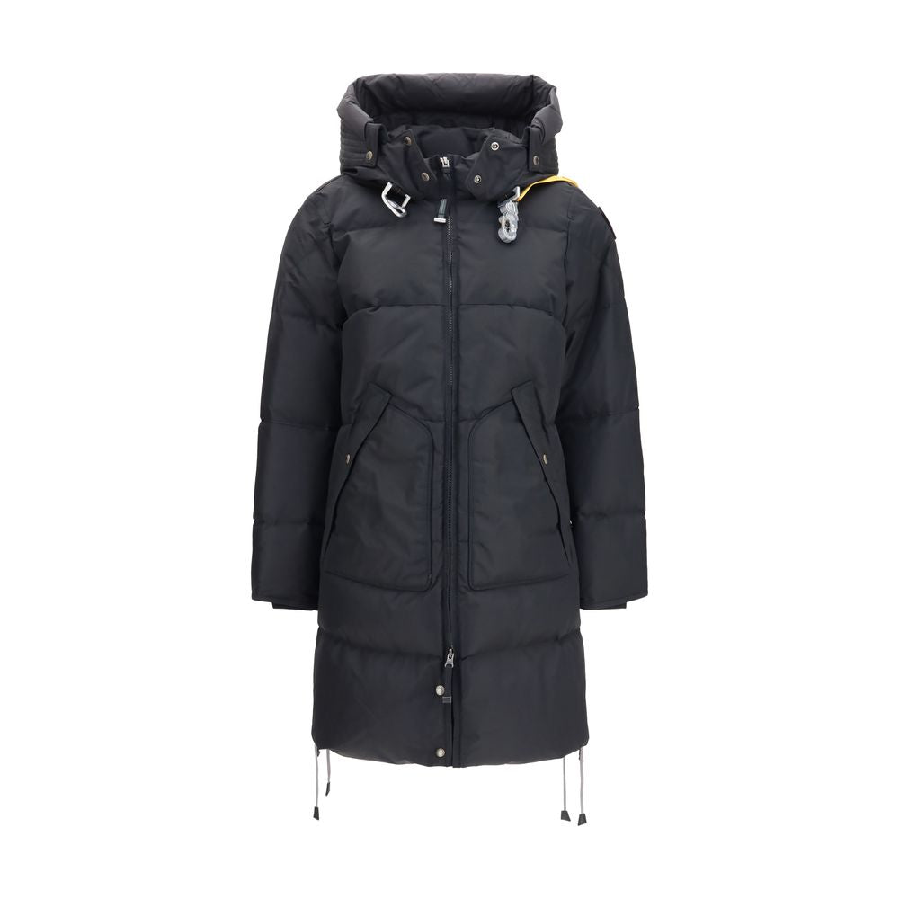 Parajumpers Black Goose Down Full-Length Jacket Parajumpers