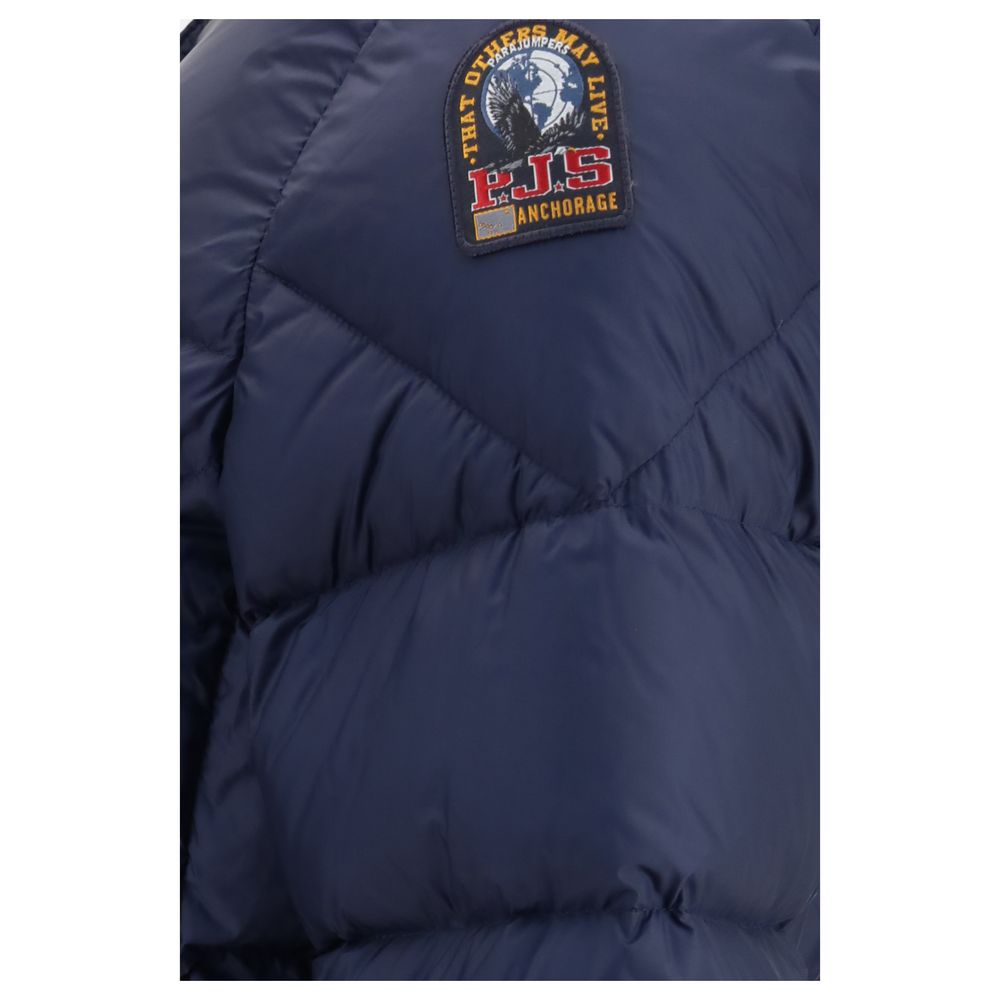 Parajumpers Blue Goose Down Full-Length Jacket Parajumpers