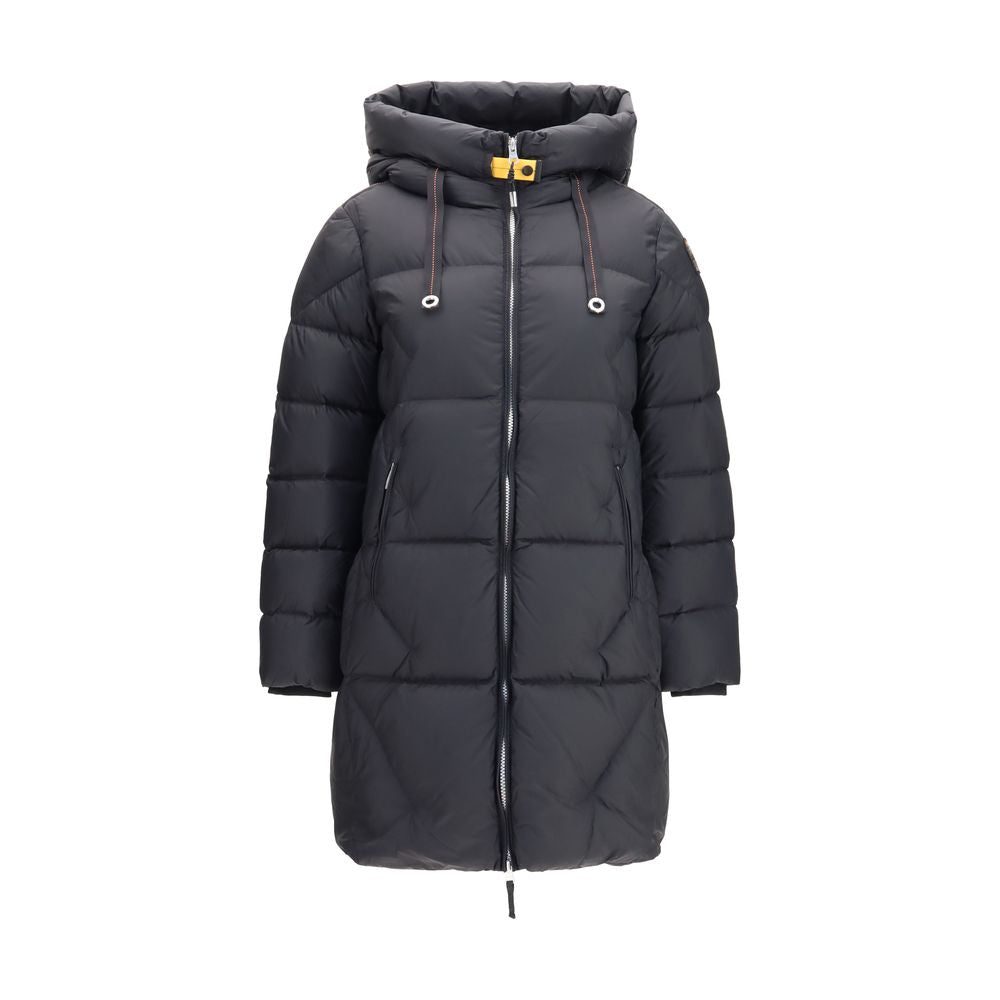 Parajumpers Black Goose Down Full-Length Jacket Parajumpers
