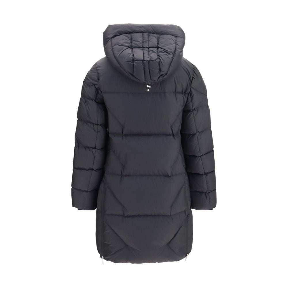 Parajumpers Black Goose Down Full-Length Jacket Parajumpers