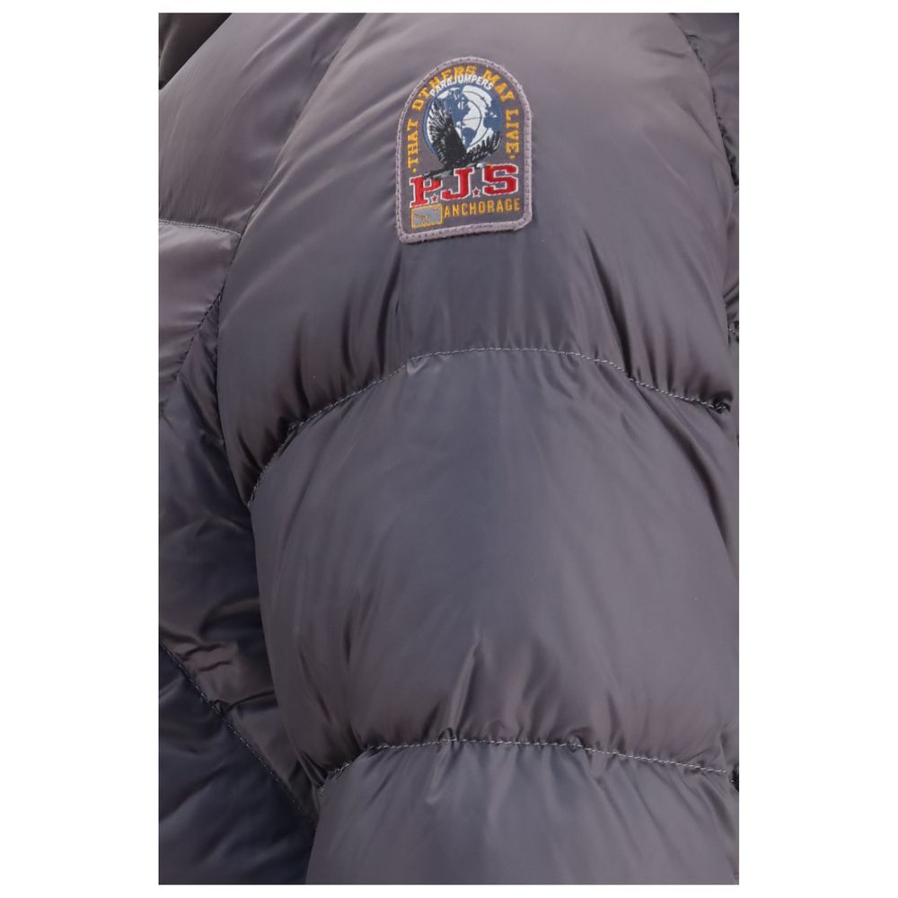 Parajumpers Gray Goose Down Full-Length Jacket Parajumpers