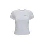 Off-White White Cotton T-Shirt Off-White