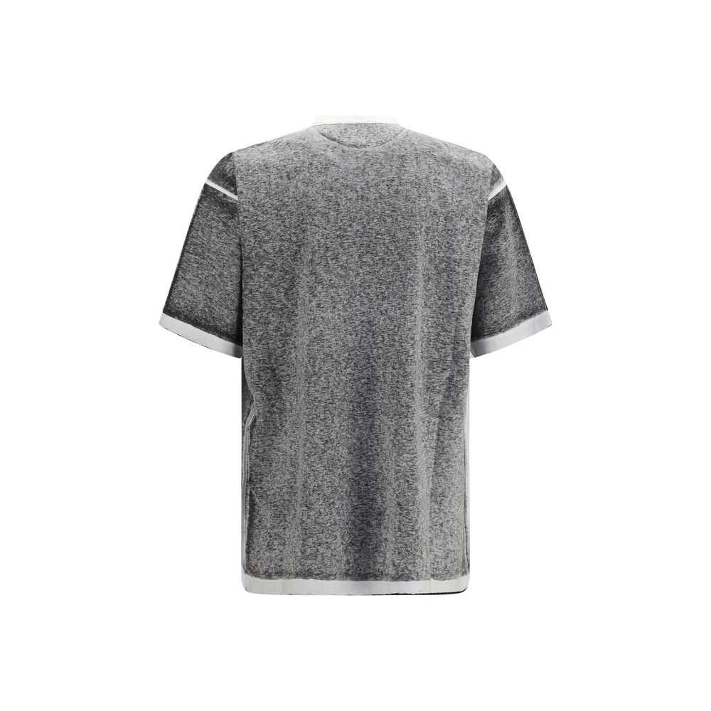 Balenciaga Gray Cotton T-Shirt Balenciaga