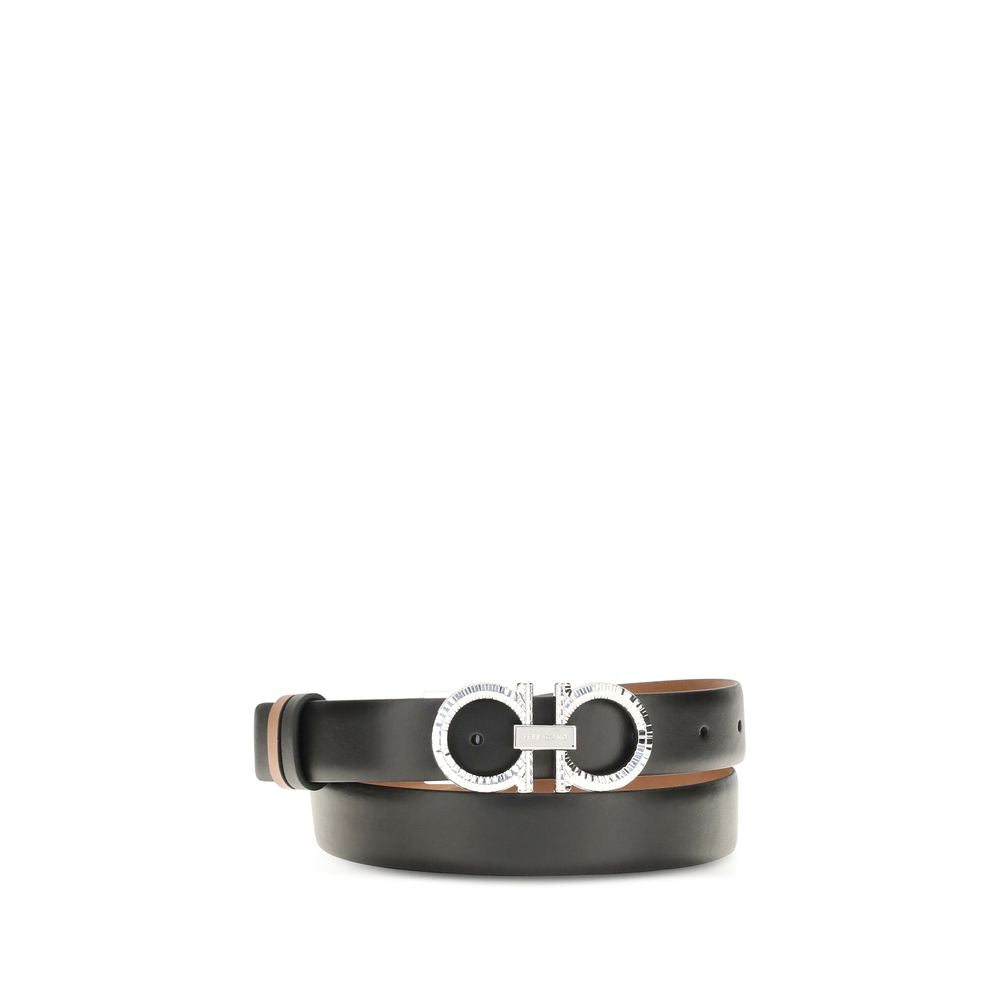 Ferragamo Multicolor Calf Leather Bos Taurus Regular Belt Ferragamo