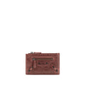 Balenciaga Bordeaux Lamb Ovis Aries Aries Wallet Balenciaga
