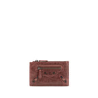Balenciaga Bordeaux Lamb Ovis Aries Aries Wallet Balenciaga