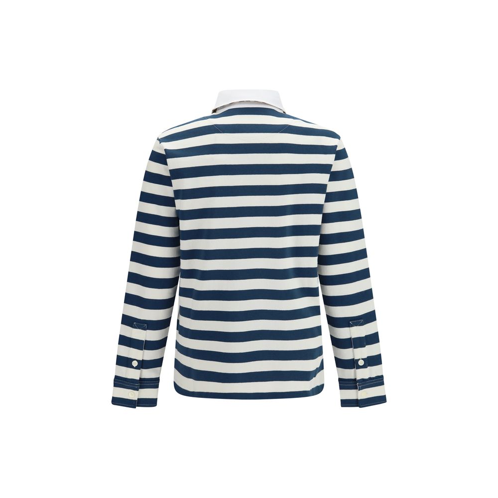 Burberry Multicolor Cotton Polo Shirt Burberry