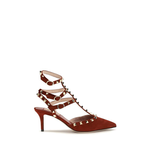 Valentino Garavani Multicolor Suede Leather High Heel Pumps Valentino Garavani