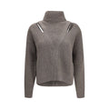 P.A.R.O.S.H. Beige Wool Oves Aries Sweatshirt P.A.R.O.S.H.