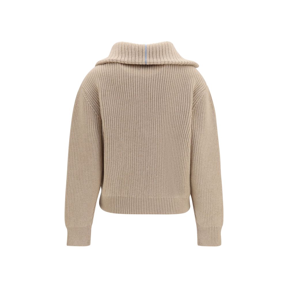 Malo Beige Cashmere Polo Shirt Malo