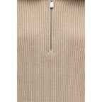 Malo Beige Cashmere Polo Shirt Malo