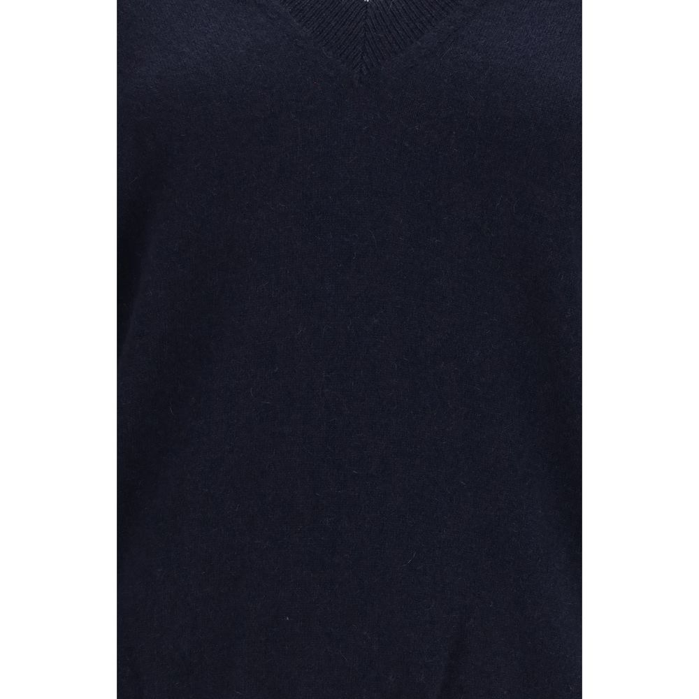 Malo Blue Cashmere Sweater Malo