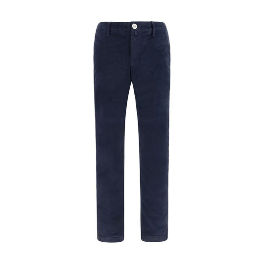 Jacob Cohen Blue Cotton Chino Pants Jacob Cohen