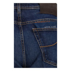Jacob Cohen Blue Elastane Tapered Jeans Jacob Cohen