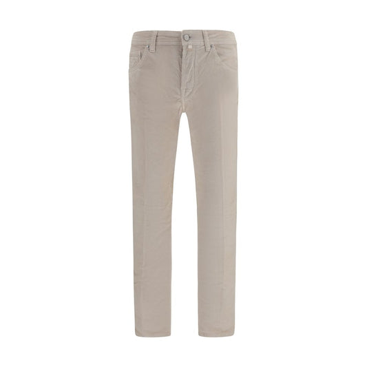 Jacob Cohen Beige Cotton Casual Pants Jacob Cohen