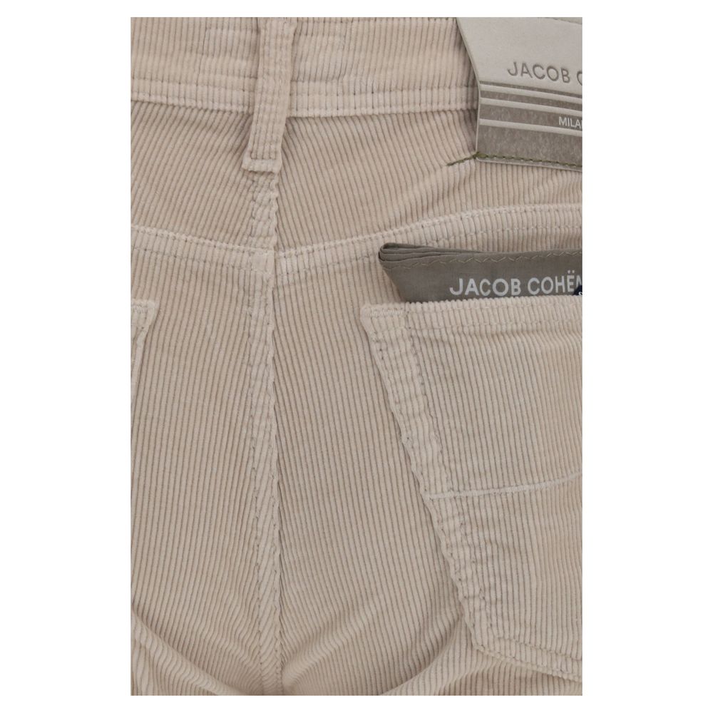 Jacob Cohen Beige Cotton Casual Pants Jacob Cohen