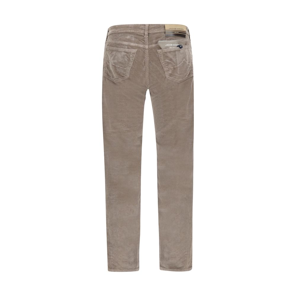 Jacob Cohen Brown Cotton Pants Jacob Cohen