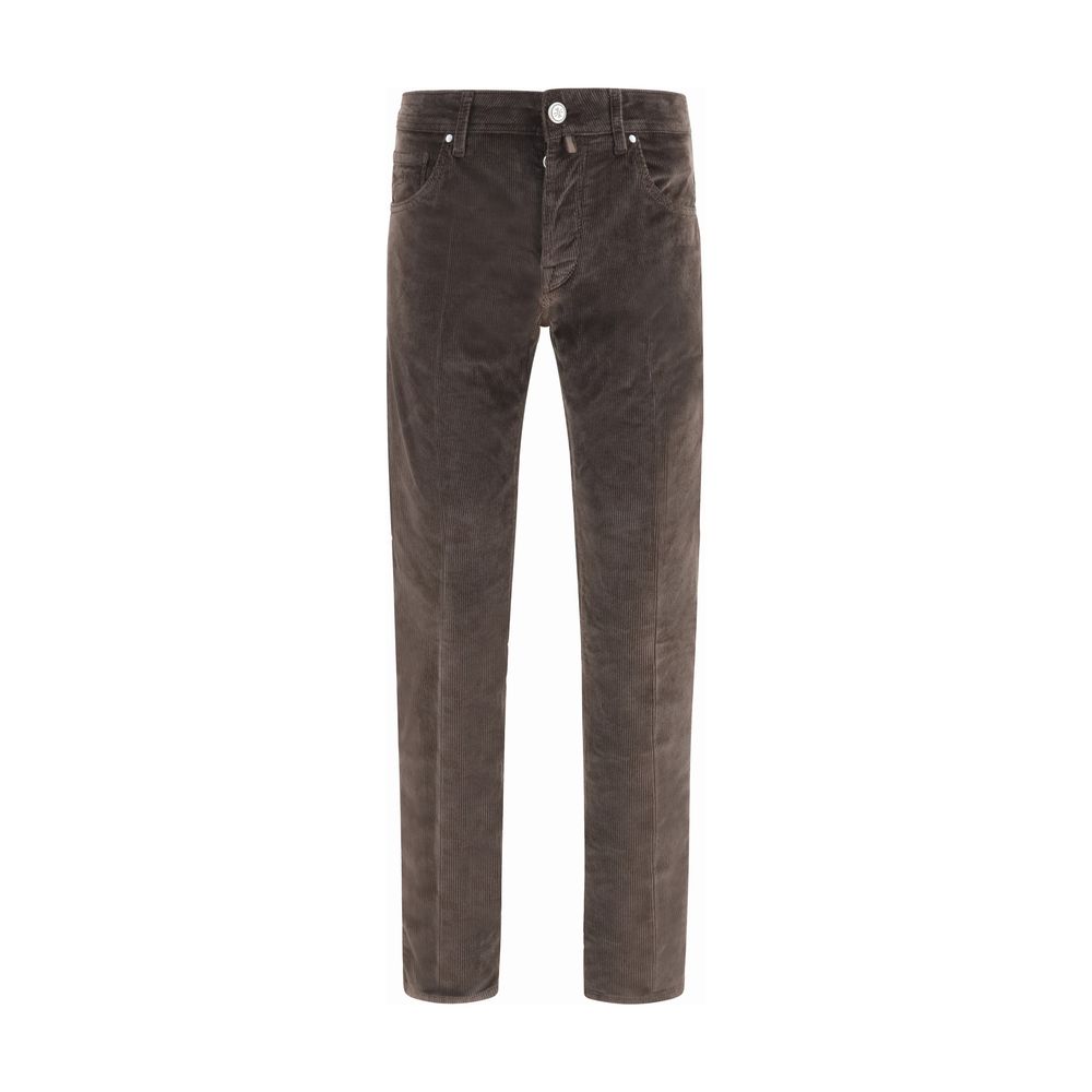Jacob Cohen Brown Cotton Casual Pants Jacob Cohen