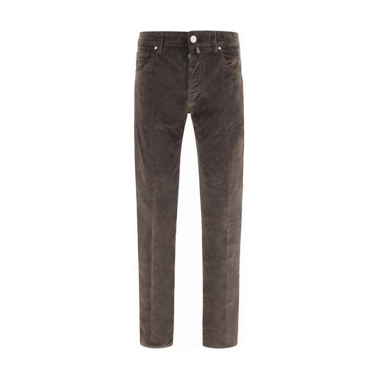 Jacob Cohen Brown Cotton Casual Pants Jacob Cohen
