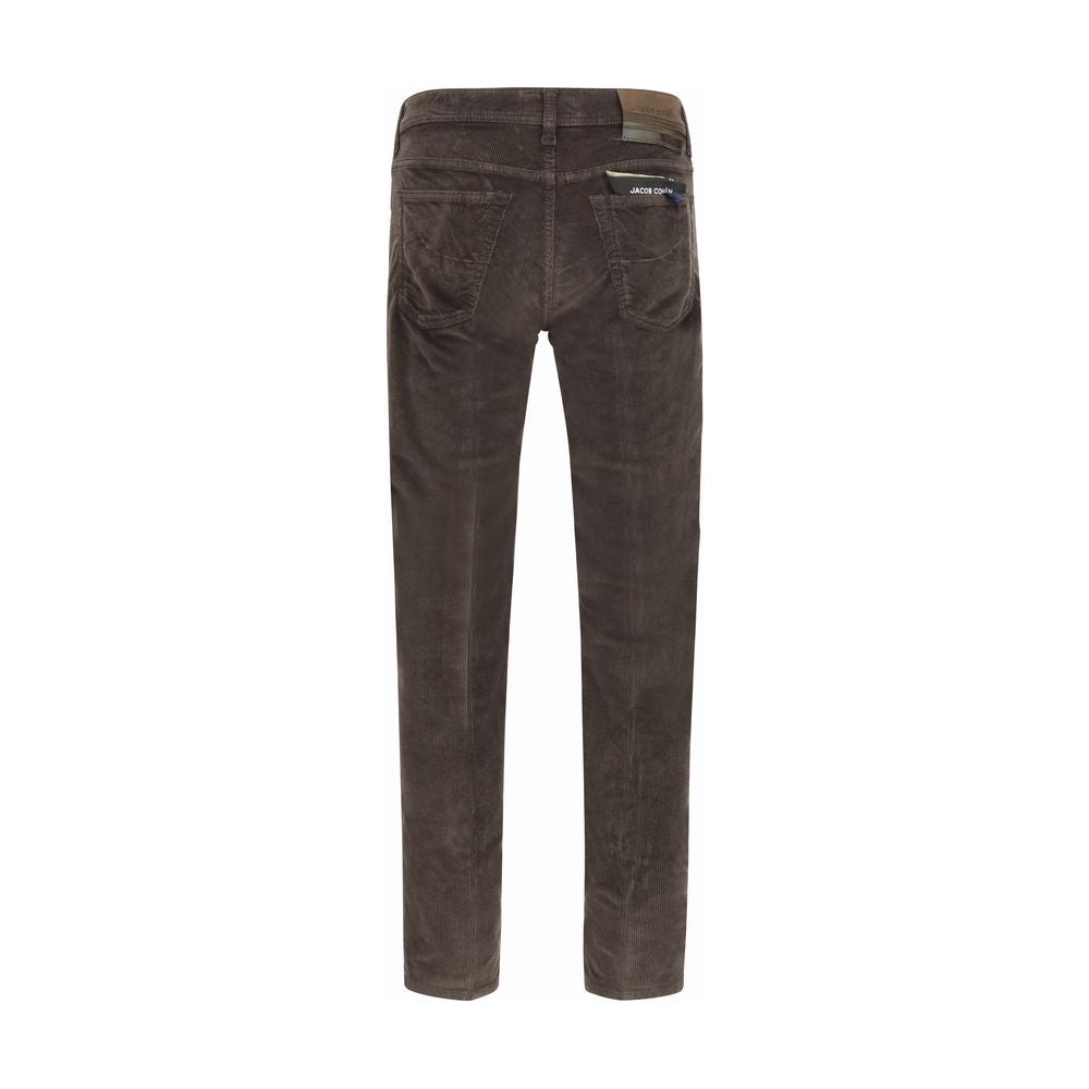 Jacob Cohen Brown Cotton Casual Pants Jacob Cohen