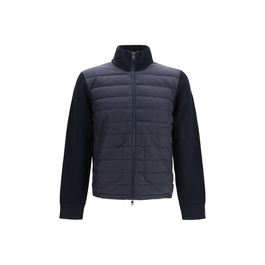 Moncler Blue Goose Down Full-Length Jacket Moncler
