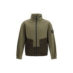 Stone Island Bicolor Cotton Full-Length Jacket