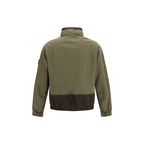 Stone Island Bicolor Cotton Full-Length Jacket