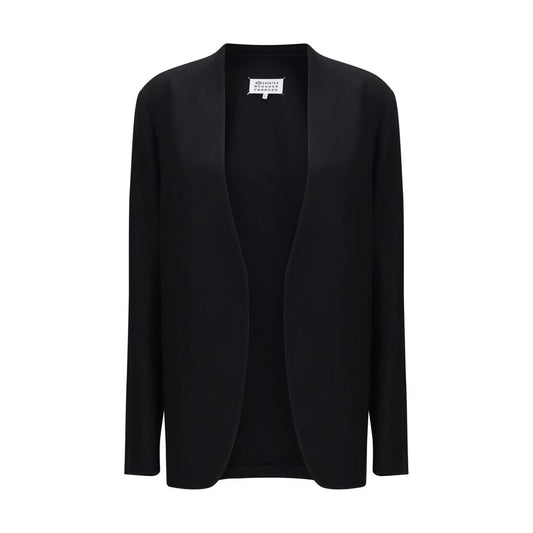 Maison Margiela Black Wool Oves Aries Shell Jacket Maison Margiela