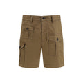 Dsquared² Brown Cotton Bermuda Shorts Dsquared²