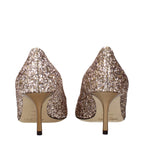 Jimmy Choo Pink Plastic Mid Heel Pumps Jimmy Choo