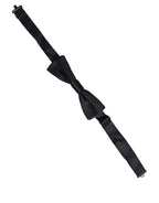Dolce & Gabbana Men Black 100% Silk Adjustable Neck Papillon Bow Tie