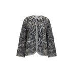 Forte_Forte Gray Alpaca Vicugna Pacos Cardigan Forte_Forte