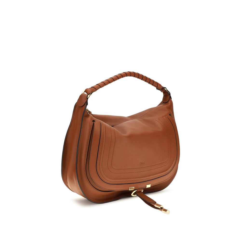 Chloé Brown Calf Leather Bos Taurus Shoulder Bag Chloé