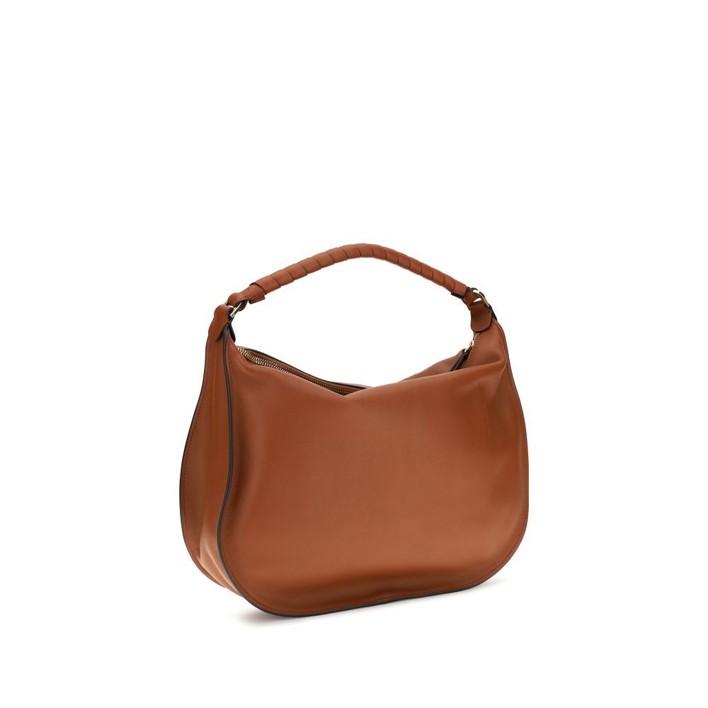 Chloé Brown Calf Leather Bos Taurus Shoulder Bag Chloé