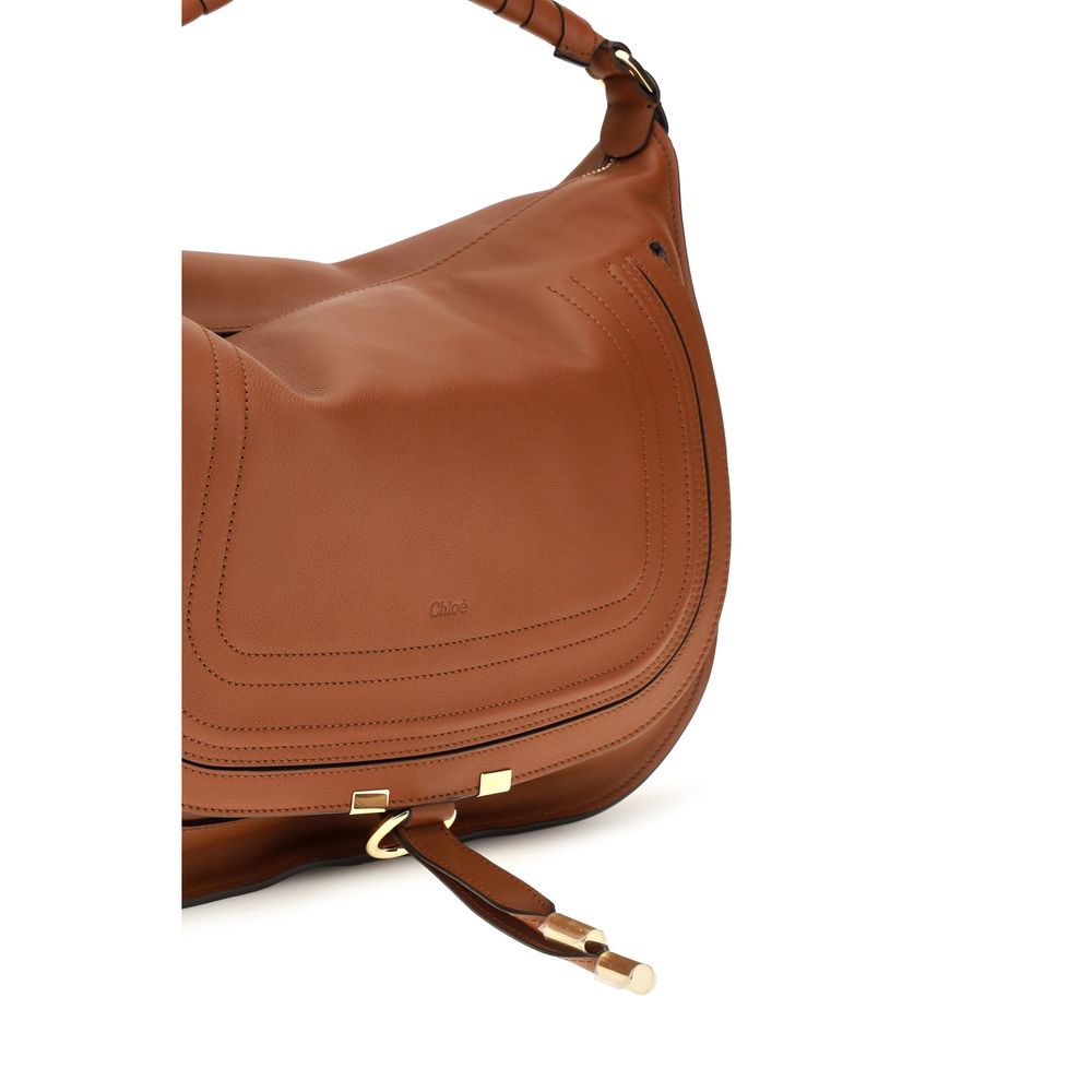 Chloé Brown Calf Leather Bos Taurus Shoulder Bag Chloé