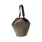 Khaite Beige Calf Leather Bos Taurus Shoulder Bag Khaite