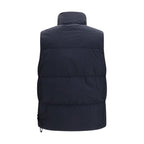 Stone Island Blue Goose Down Sleeveless Jacket