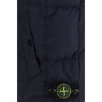 Stone Island Blue Goose Down Sleeveless Jacket