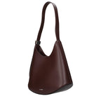 Jil Sander Red Leather Shoulder Bag