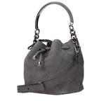 Jimmy Choo Gray Leather Handbag