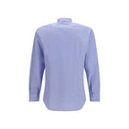 Etro Blue Cotton Dress Shirt